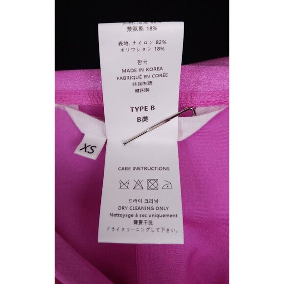 pushBUTTON Belt Point Leggings Size 36 XS Womens Pink SSENSE Exclusive $275 - Picture 10 of 13